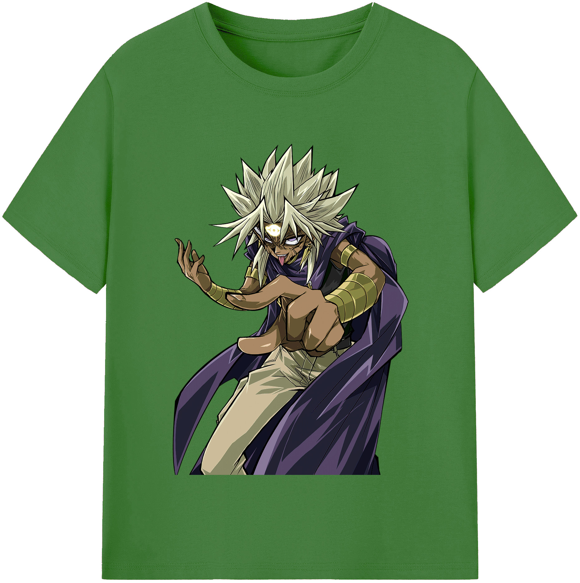 （画像用） 遊☆戯☆王 Yu-Gi-Oh! レディースカジュアルプリントTシャツ（綿100％）